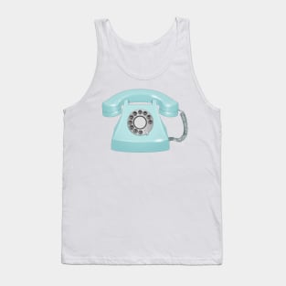 Retro Rotary Telephone Tank Top